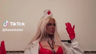 BeastEater – Lustful Nurse Shows Off Her Sexy Body