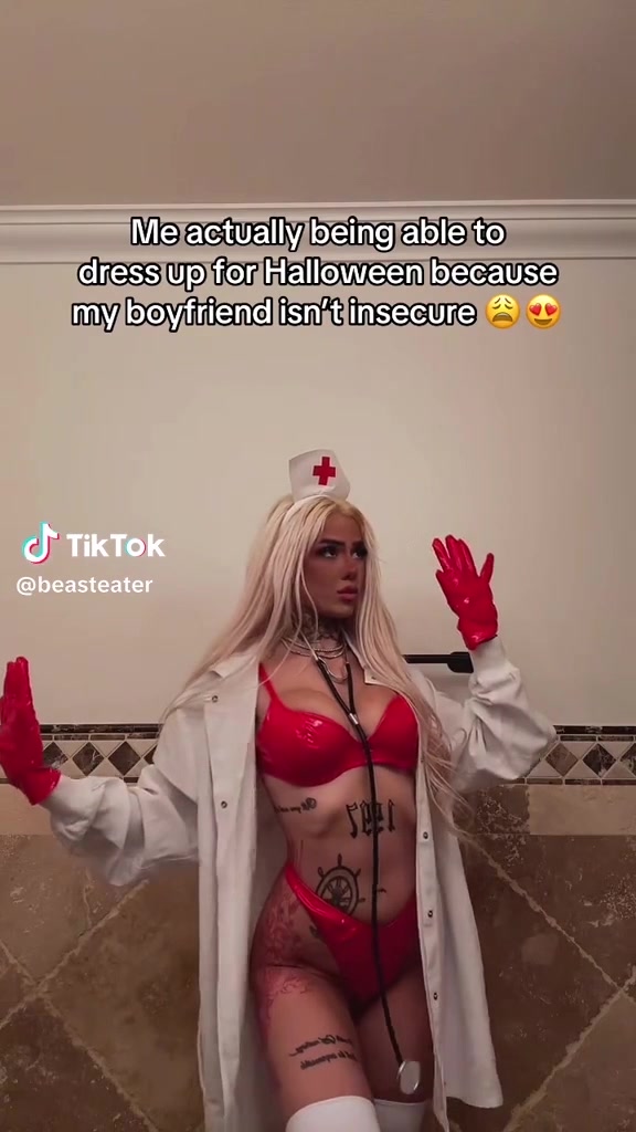 BeastEater – Lustful Nurse Shows Off Her Sexy Body