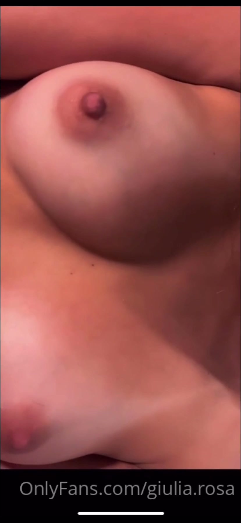 Giulia Rosa Striptease Showing Off Her Big Tits