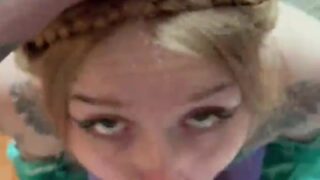 Paleseafoam – Beautiful Elf Girl Sucks Cock And Swallowed Semen