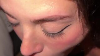 Emily Black Sucks Cock Her Boyfriend And Cums On Her Face